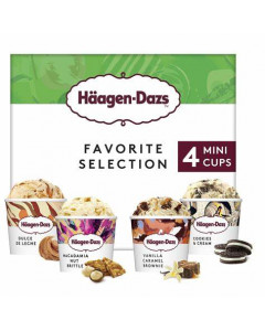 Haagen Dazs Favorite Selection (4s x 100ml) - Carton