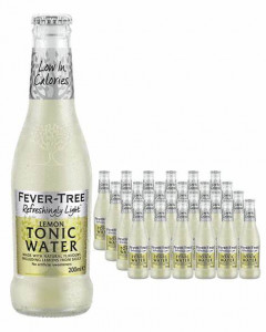 Fever Tree Refreshing Light Lemon Tonic Mixer - Carton