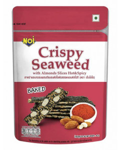 Tong Garden Noi Crispy Seaweed - Almond Slices Hot &  Spicy - Carton