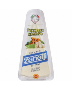 Zanetti Pecorino Romano Portion - Carton