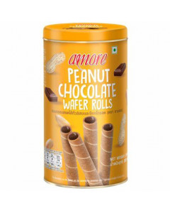 Tong Garden Amore Peanut Chocolate Wafer  Roll - Carton