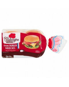 LA BOULANGERE BRIOCHE BURGER BUN - Carton