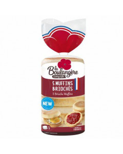 LA BOULANGERE 5 BRIOCHE MUFFINS - Carton