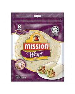 Mission Garlic Wrap - Carton