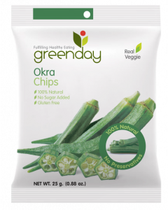 Greenday Okra (Crispy Veg) - Carton