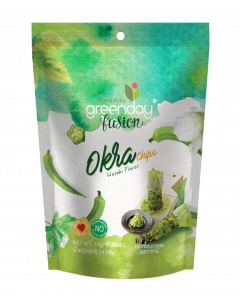Greenday Okra - Wasabi (Crispy Veg) - Carton