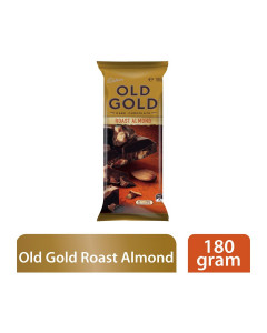 Cadbury Old Gold Roast Almond Dark Chocolate Block - Carton