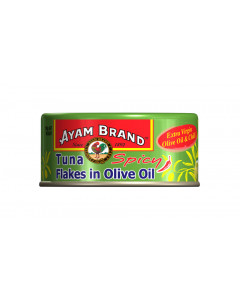 Ayam Brand Tuna  Flakes Olive Oil Spicy - Carton