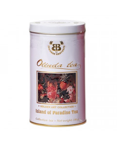Olinda Island of Paradise Tea (White) Tin - Case