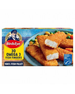 Birds Eye 30's Omega 3 Fish Finger - Carton