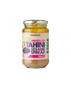 Melrose Tahini Sesame Spread Unhulled Organic - Carton