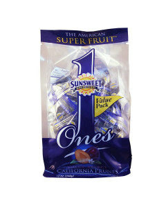 Sunsweet Ones Individually Wrapped Dried Prunes - Case