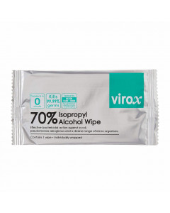 Virox 70% Ipa Alcohol Wipes 1Sx100 - Carton