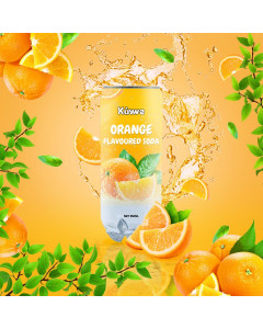 Kùwwe Orange Flavored Soda - Carton