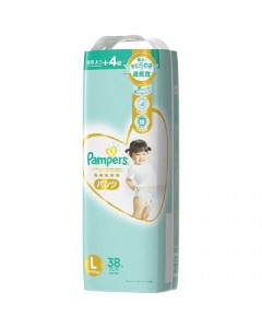 Pampers Premium Care Silk Pant L38s (9-14kg)  - Carton