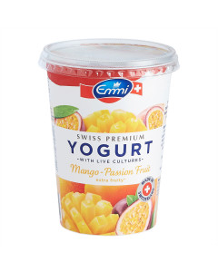 Emmi Swiss Premium Greek Style Yogurt - Mango-Passion Fruit - Carton