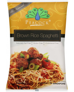 Peacock Brown Rice Spaghetti - Case