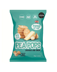  Pea Pops Cheddar & Onion Snacks - Case