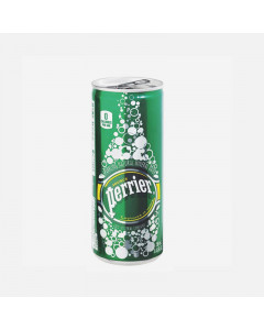 PERRIER SPARKLING MINERAL WATER REGULAR CAN - Carton