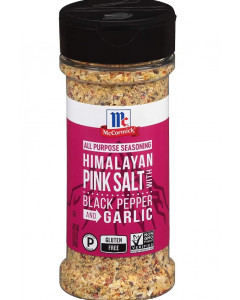 McCormick Grill Mates Himalayan Pink Salt with Black Pepper and Garlic - Carton
