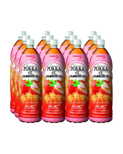 Pokka Ice Strawberry Tea  Pet Bottle - Carton
