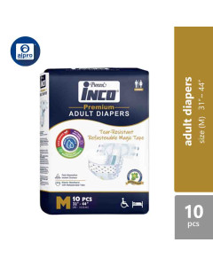 Inco Premium Adult Ultra Thin Pants M10's-Carton