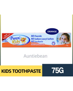 Pureen Kids Fluoride Free Toothpaste Orange 75g-Carton
