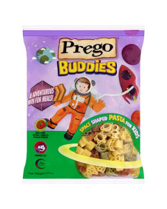 Prego Buddies Space Shaped Kids Pasta - Carton (Buy 10 Cartons get FOC 1 Carton)
