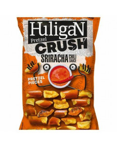 HULIGAN Crush Pretzels - Sriracha Chili Sauce - Carton