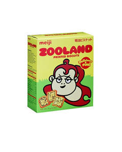 Meiji Printed Biscuits Zooland - Case