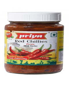 Priya Red Chilli Garlic Pickle - Case