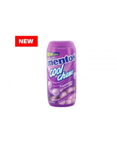 Mentos Cool Chews Blackcurrant Mint Bottle - Carton