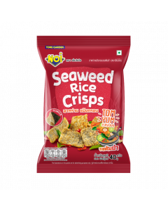 Tong Garden Noi Seaweed Rice Crisps Tom Yum  Flavour - Carton    