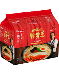 Nissin Keisuke Tonkotsu Red Spicy Flavor - Carton