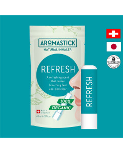 Aromastick Essential Oil Inhaler Refresh - Case