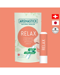 Aromastick Essential Oil Inhaler Relax - Case