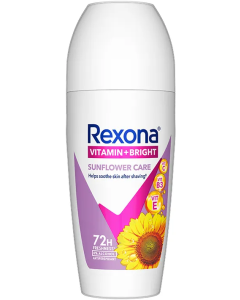 Export Rexona Roll On Sunflower Care (W) 45ML x 24 - Carton