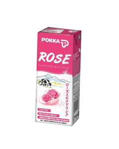 Pokka Bandung Rose Milk Drink Tetrapack - Carton