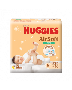Huggies Air Soft Tape - S - Carton