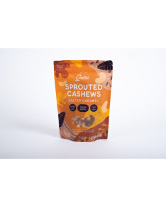 With Love, Gretel Sprouted Cashews Salted Caramel 150g - Carton