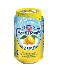 SAN PELLEGRINO LIMONATA SPARKLING WATER CAN - Carton