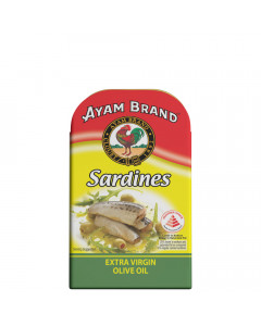 Ayam Brand Sardines in  Oliver Oil - Carton
