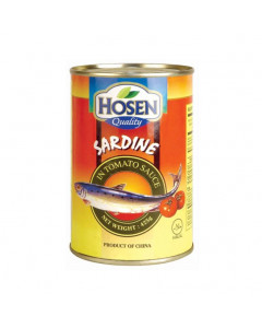 Hosen Sardine In Tomato Sauce- Carton