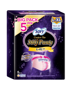 Sofy Comfort  Night 360 Panty L-XL 5s - Carton