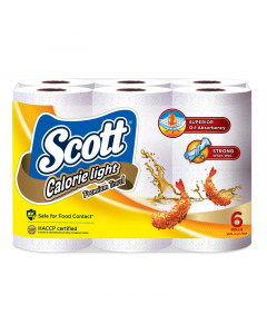 Scott Kitchen Calories LightTowel Rolls 6 x 50's - Carton
