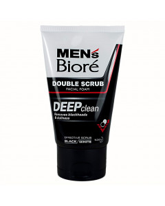 Biore Men's Double Beads Scrub - Carton
