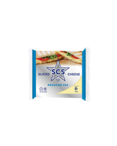 SCS Cheese Singles Reduced Fat - Carton