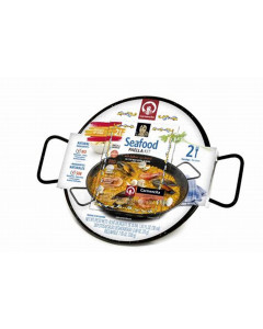 Carmencita Seafood Paella Kit with Enamelled Pan 2 Servings - Carton