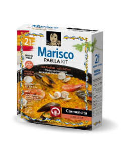 Carmencita Seafood Paella Kit 2 Servings - Carton