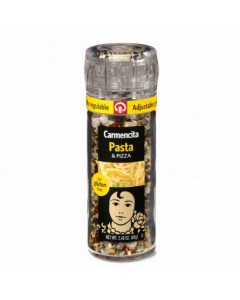 Carmencita Seasoning for Pasta & Pizza Grinder - Carton